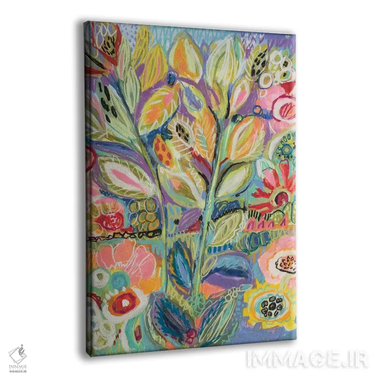تابلو دکوراتیو باغ خیال انگیز ۲ اثر کارن فیلدز - نمای پرسپکتیو محصول