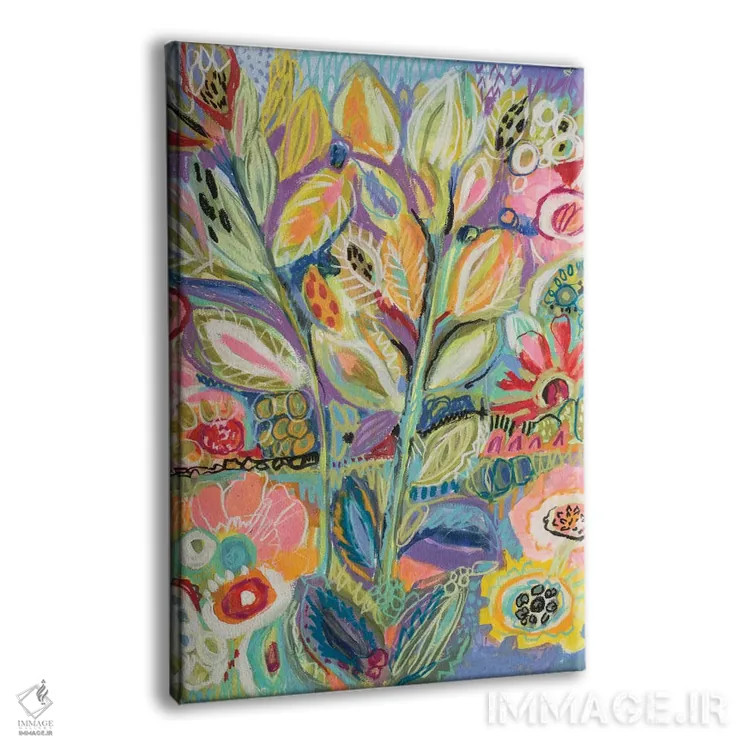 تابلو دکوراتیو باغ خیال انگیز ۲ اثر کارن فیلدز - نمای پرسپکتیو محصول