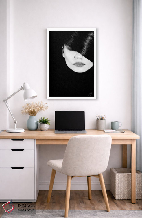 تابلو مینیمال سکوت اثر کاترین فدرر - D4W