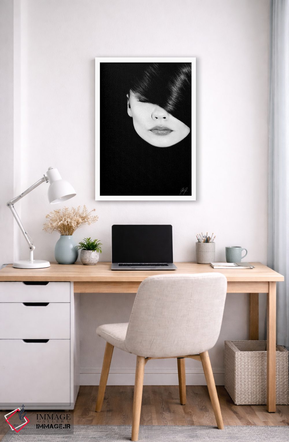 تابلو مینیمال سکوت اثر کاترین فدرر - D5W