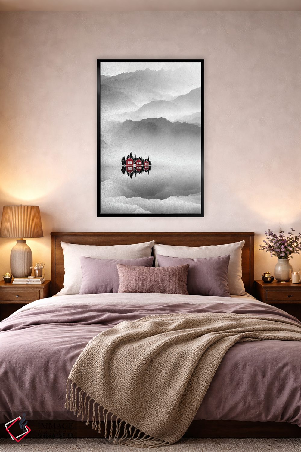 تابلو دکوراتیو یاقوت پژوهی پوشیده اثر کاترین فدرر - D4B