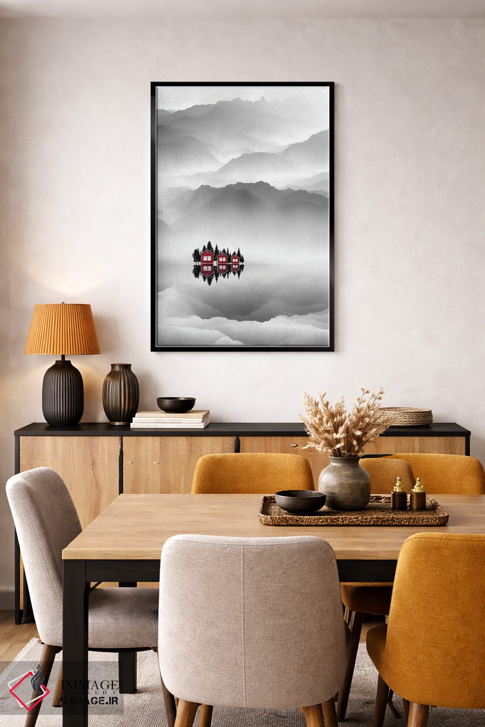 تابلو دکوراتیو یاقوت پژوهی پوشیده اثر کاترین فدرر - D5B