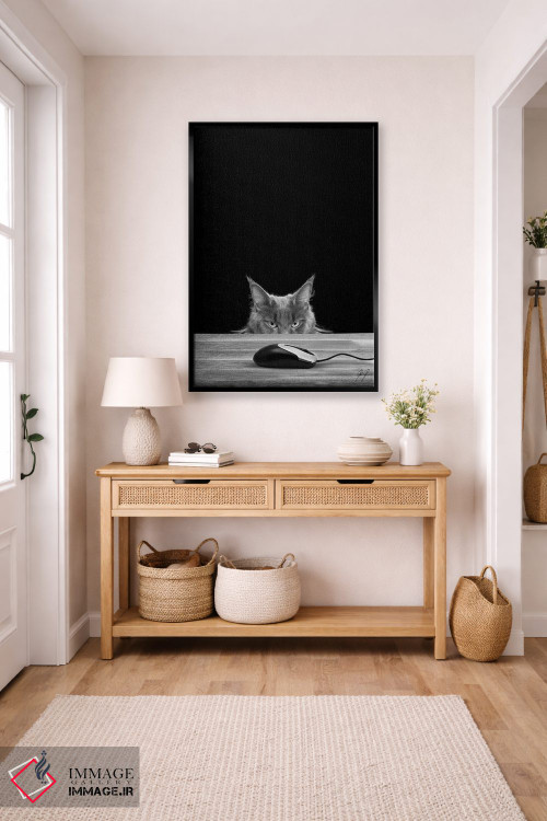 تابلو دکوراتیو غریزه طبیعی اثر کاترین فدرر - D6B