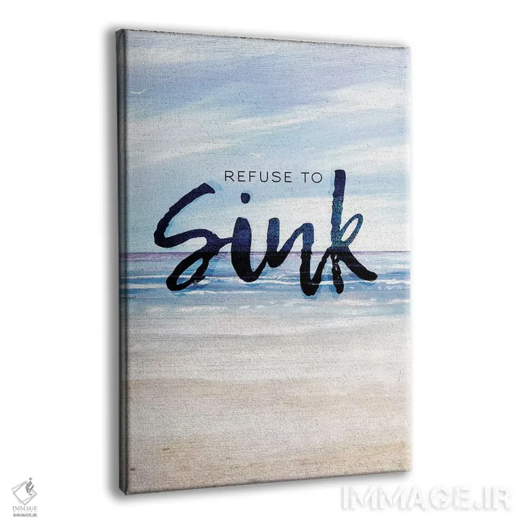 تابلو دکوراتیو امتناع از غرق شدن اثر کینگزلی - نمای پرسپکتیو محصول