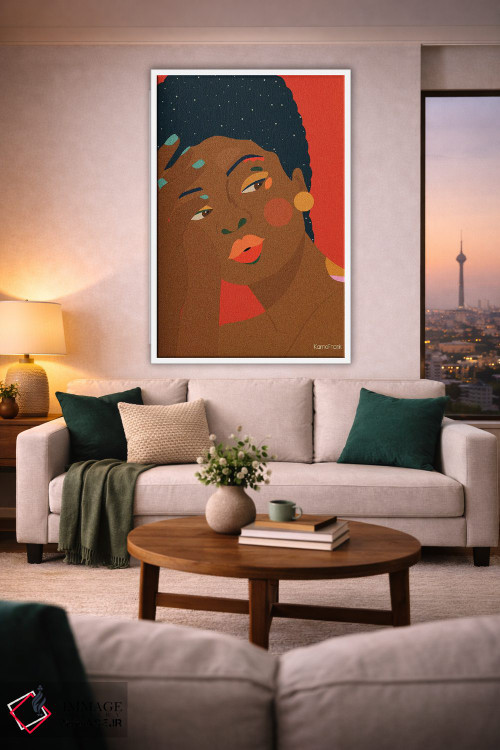 تابلو مینیمال تمام ستاره های آسمان اثر کمو فرانک - D2W