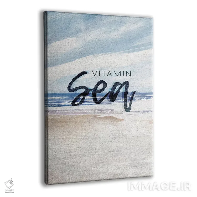 تابلو دکوراتیو ویتامین دریا اثر کینگزلی - نمای پرسپکتیو محصول