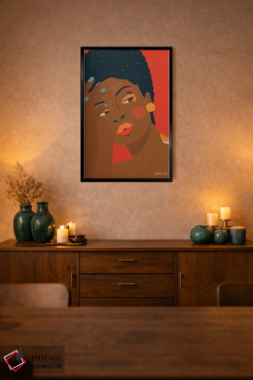 تابلو مینیمال تمام ستاره های آسمان اثر کمو فرانک - D4B