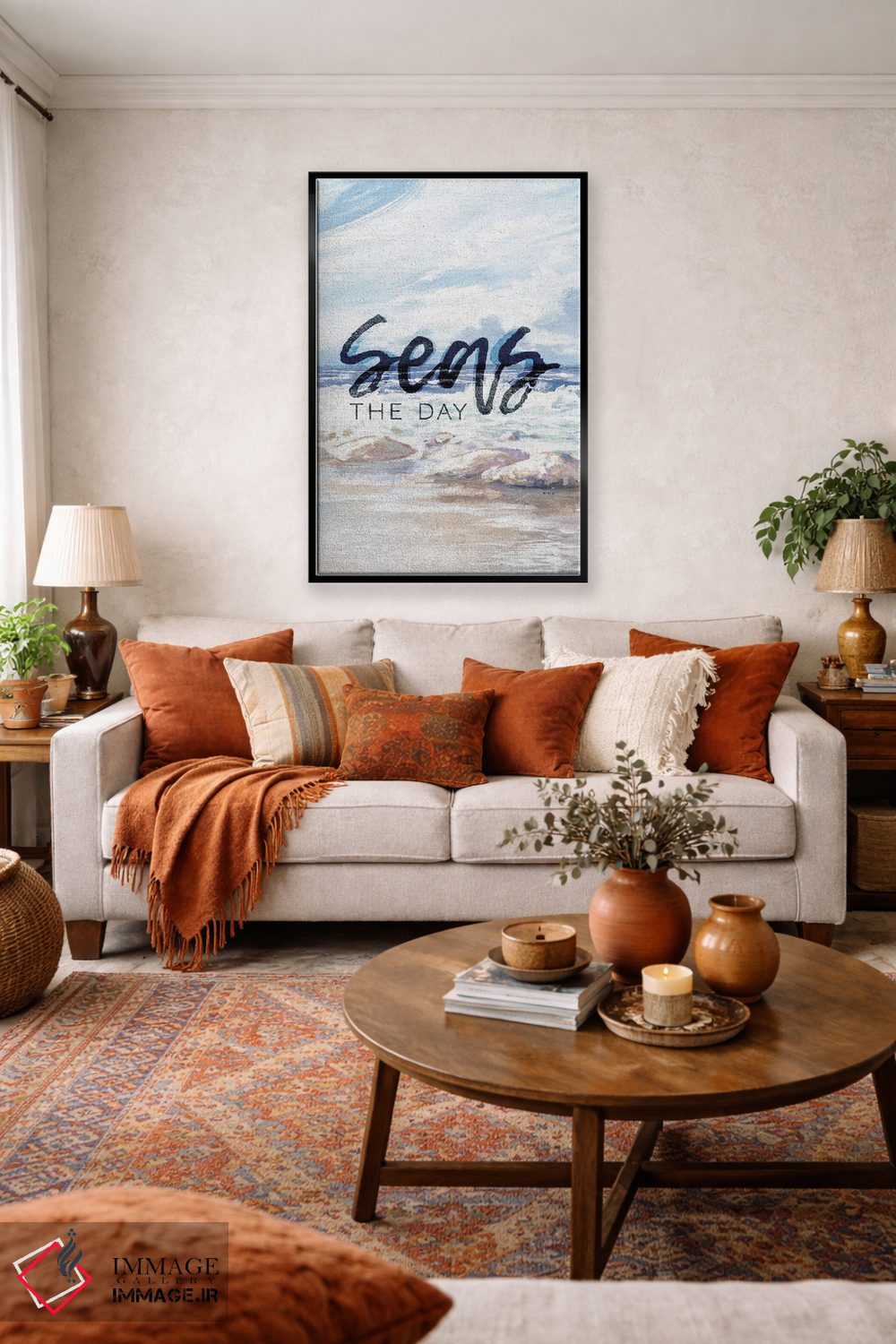 تابلو دکوراتیو روز دریایی اثر کینگزلی - D3B