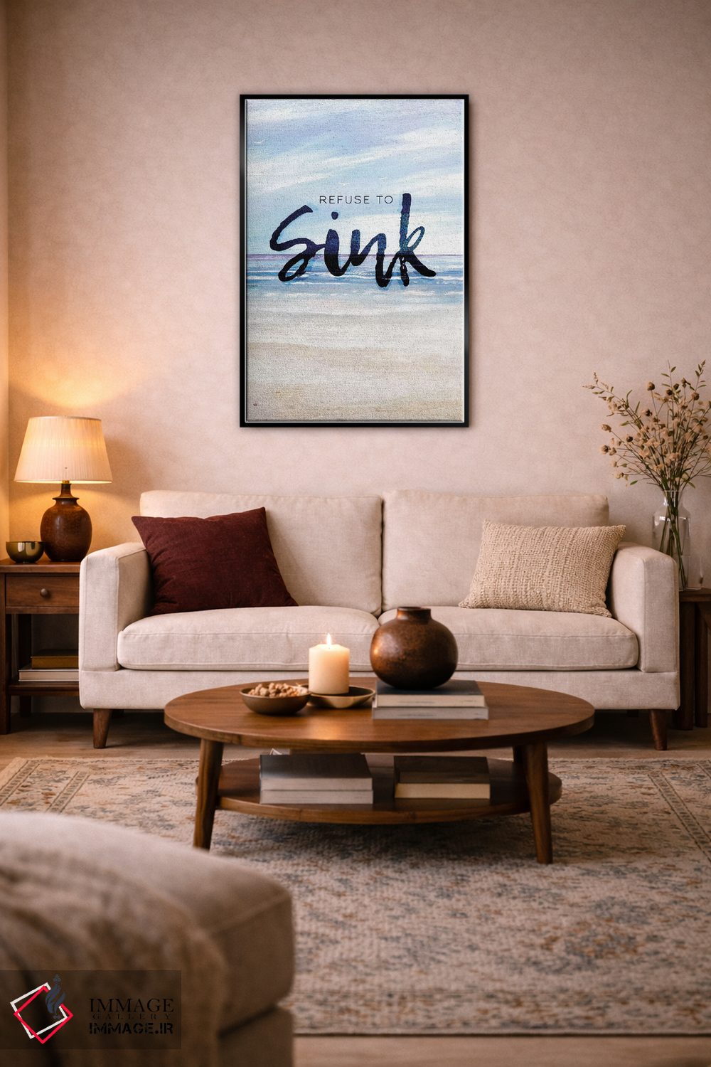 تابلو دکوراتیو امتناع از غرق شدن اثر کینگزلی - D4B