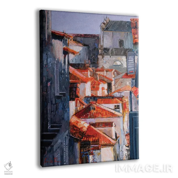 تابلو دکوراتیو دوبروونیک اثر خانلار اسدالله یف - نمای پرسپکتیو محصول