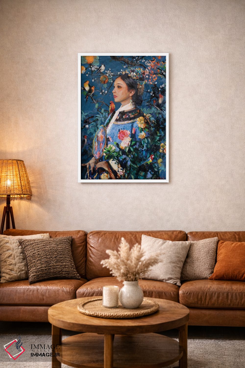 تابلو دکوراتیو ملکه ژانگ اثر خانلار اسدالله یف - D2W