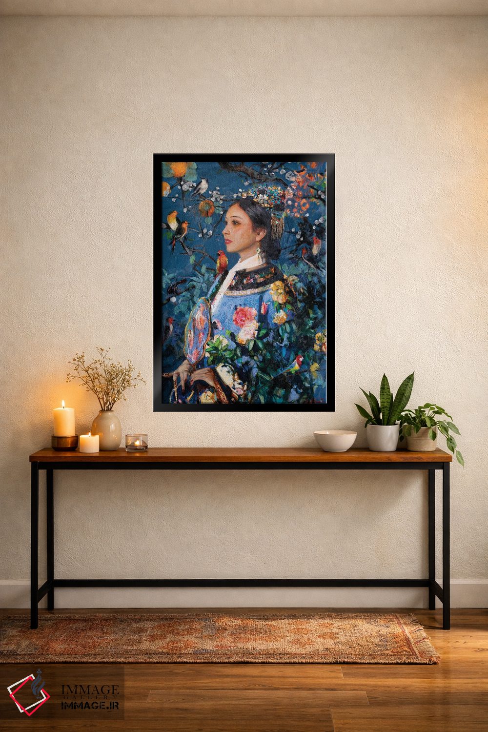 تابلو دکوراتیو ملکه ژانگ اثر خانلار اسدالله یف - D5B