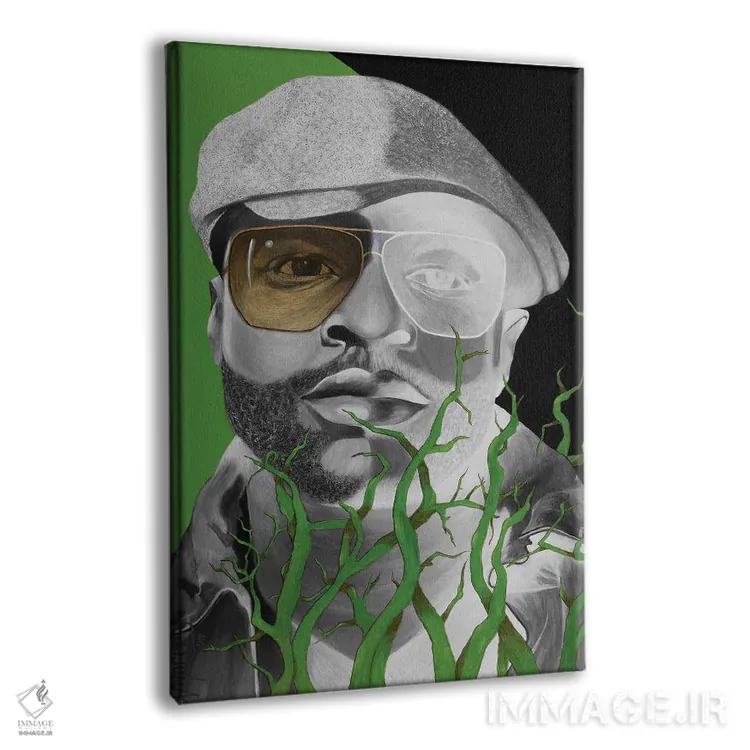 تابلو دکوراتیو ریشه ها اثر خلئو موریس - نمای پرسپکتیو محصول