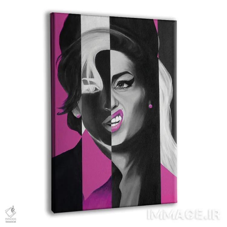 تابلو دکوراتیو شیر ماده اثر خلئو موریس - نمای پرسپکتیو محصول