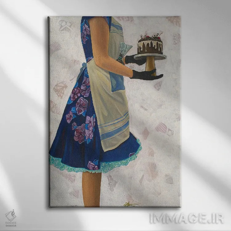 تابلو دکوراتیو برنده شدن اثر کی. آرتور - نمای روبهرو روی دیوار