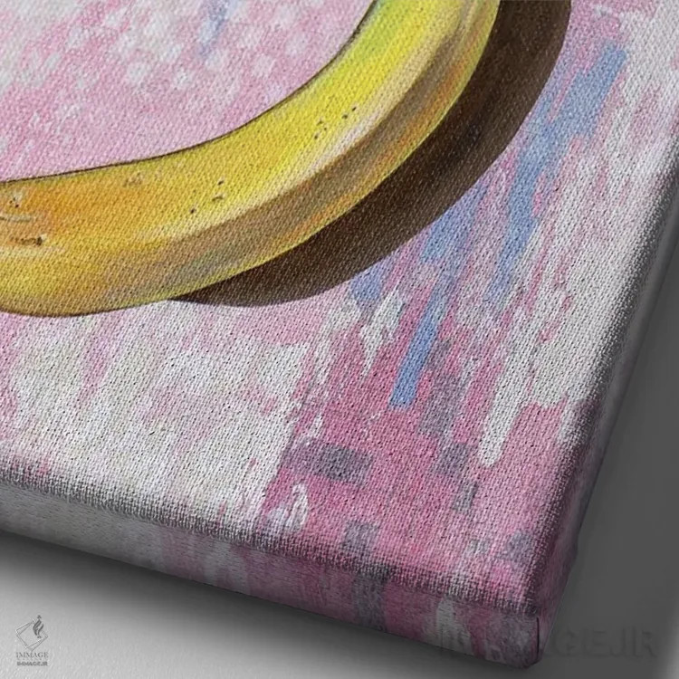 تابلو کلاسیک دریافت کمک هزینه اثر کی. آرتور - نمای نزدیک بافت بوم