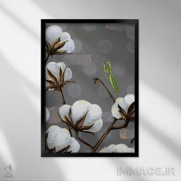 تابلو مدرن رفاه و رونق اثر کی. آرتور - نمای قابدار مشکی