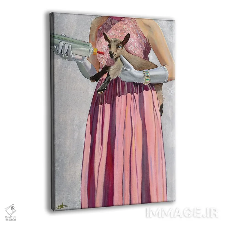 تابلو دکوراتیو غذای مجلسی اثر کی. آرتور - نمای پرسپکتیو محصول