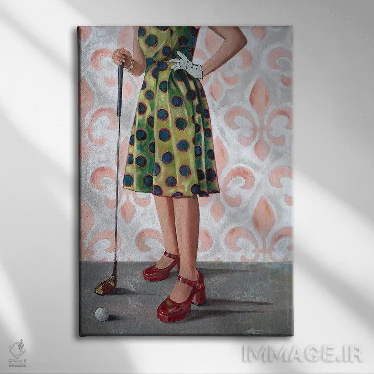 تابلو دکوراتیو نیروی محرکه اثر کی. آرتور - نمای روبهرو روی دیوار