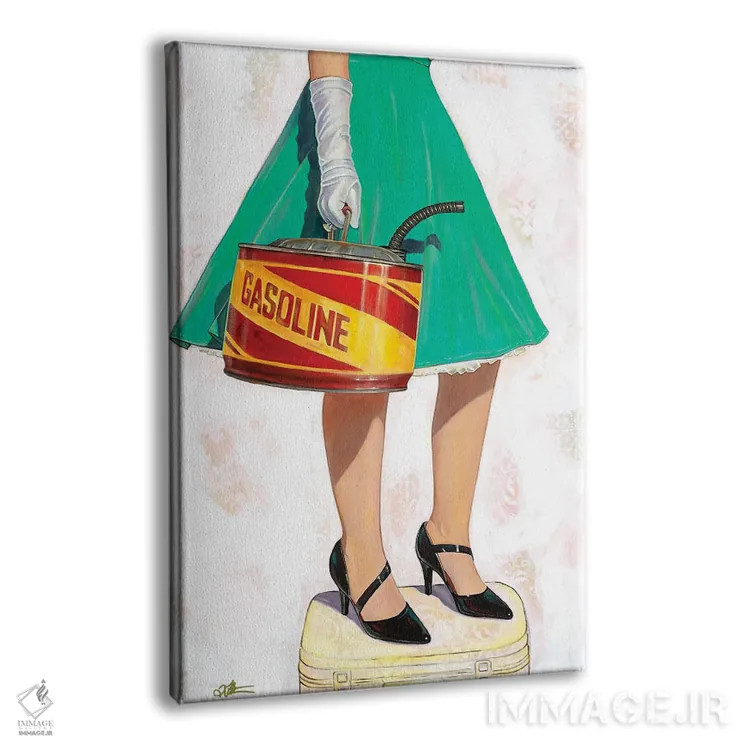 تابلو دکوراتیو پرانرژی اثر کی. آرتور - نمای پرسپکتیو محصول