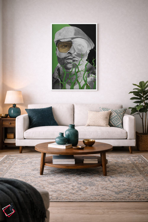 تابلو دکوراتیو ریشه ها اثر خلئو موریس - D3W