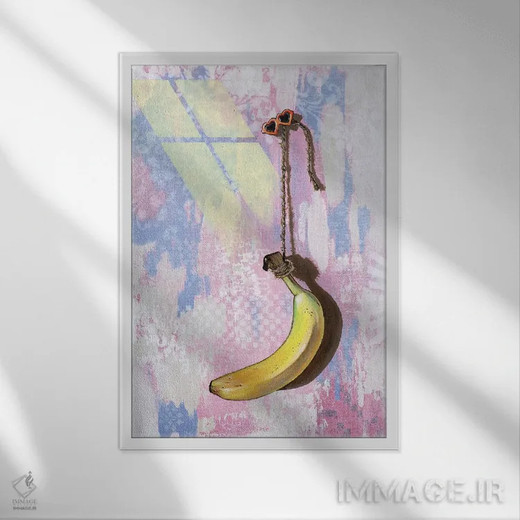 تابلو کلاسیک دریافت کمک هزینه اثر کی. آرتور - نمای قابدار سفید