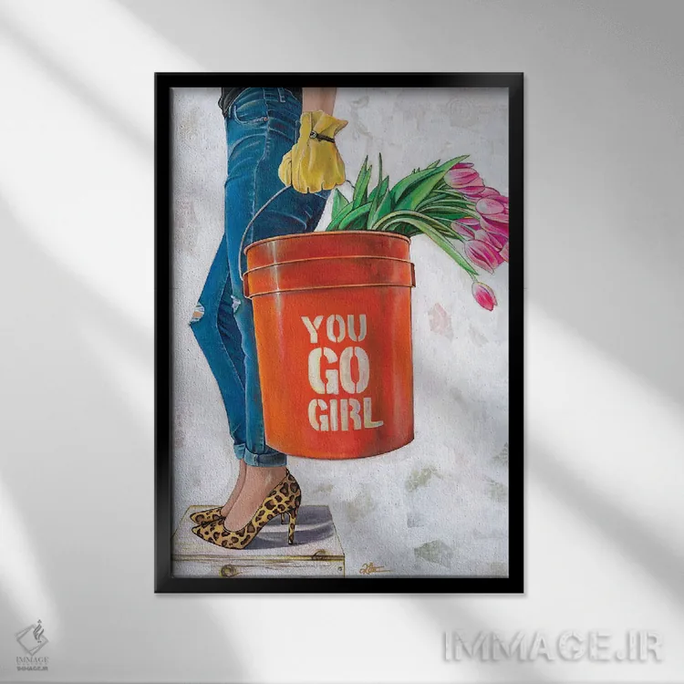 تابلو دکوراتیو بهترین جمع اثر کی. آرتور - نمای قابدار مشکی