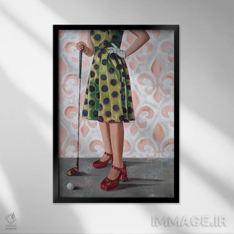 تابلو دکوراتیو نیروی محرکه اثر کی. آرتور - نمای قابدار مشکی