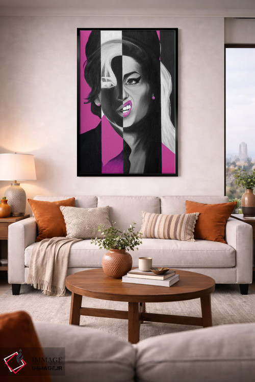 تابلو دکوراتیو شیر ماده اثر خلئو موریس - D2B