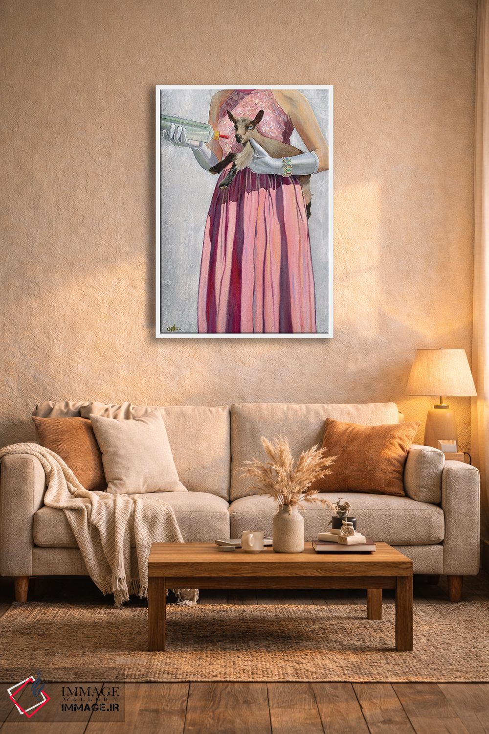 تابلو دکوراتیو غذای مجلسی اثر کی. آرتور - D1W