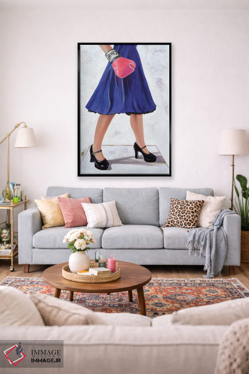 تابلو دکوراتیو ضربه نهایی اثر کی. آرتور - D1B