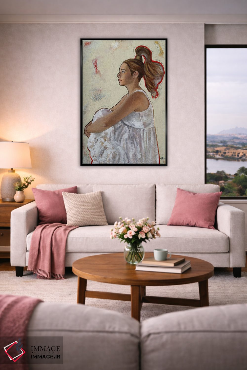 تابلو مدرن آینده نگر اثر کی. آرتور - D4B