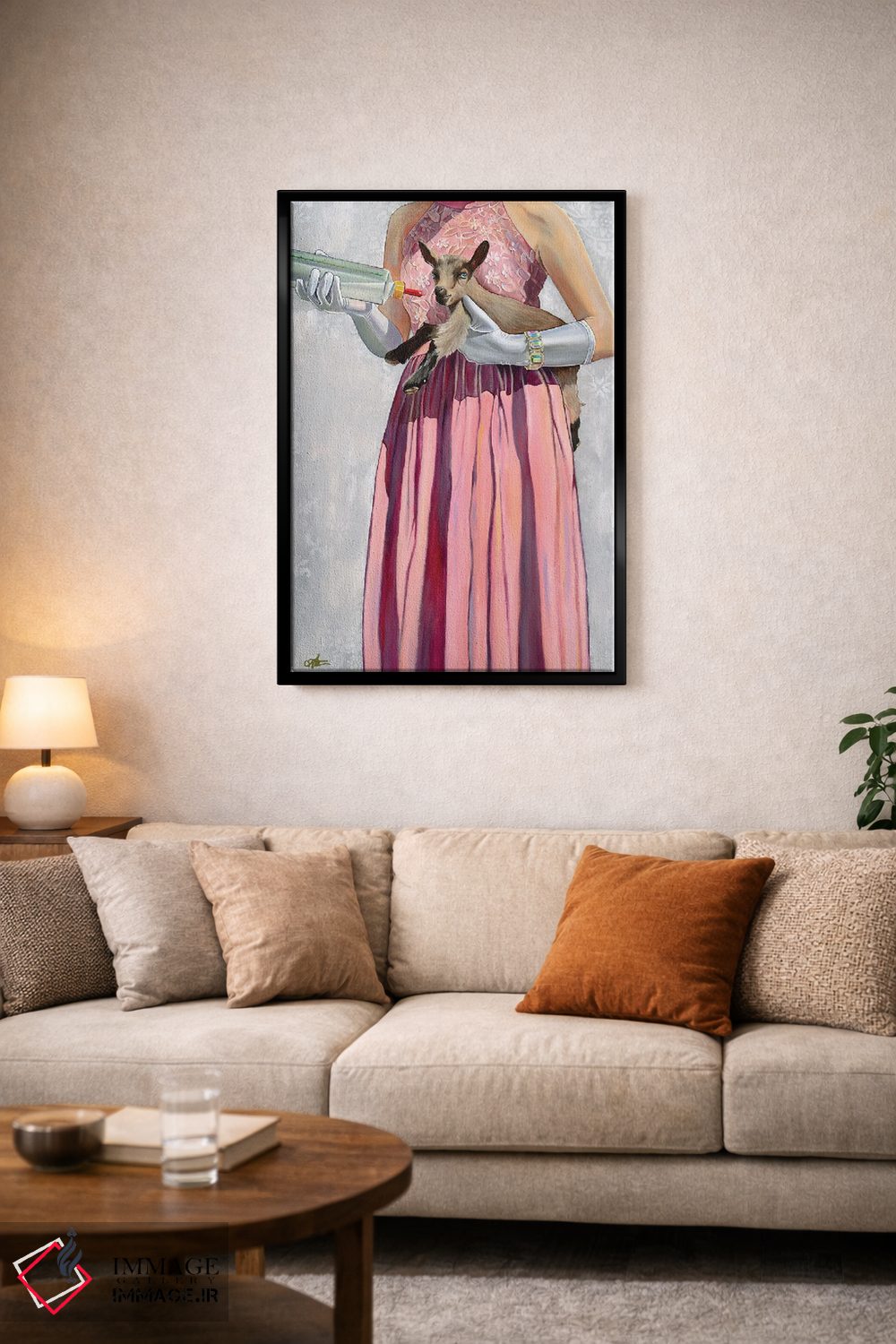 تابلو دکوراتیو غذای مجلسی اثر کی. آرتور - D3B