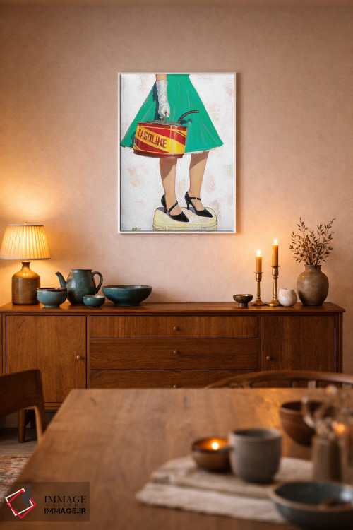 تابلو دکوراتیو پرانرژی اثر کی. آرتور - D6W