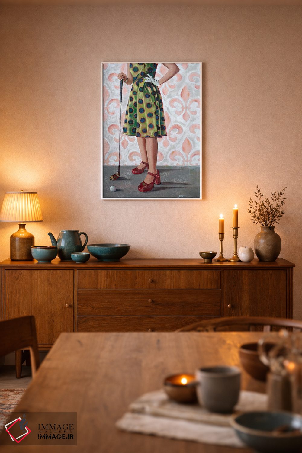 تابلو دکوراتیو نیروی محرکه اثر کی. آرتور - D6W