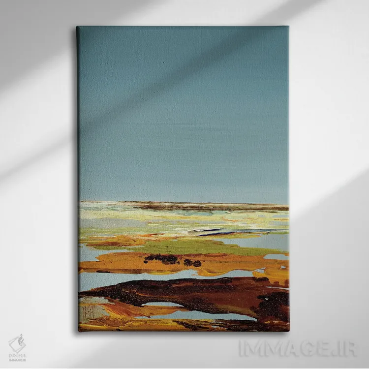 تابلو مینیمال چه آرام III اثر کلسی هوchstatter - نمای روبهرو روی دیوار