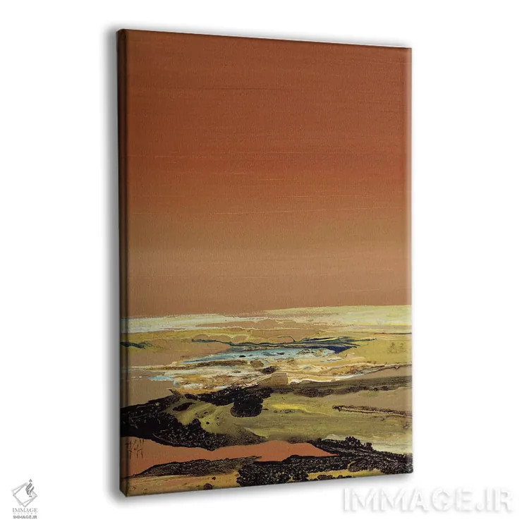 تابلو انتزاعی چه آرام I اثر کلسی هوchstatter - نمای پرسپکتیو محصول