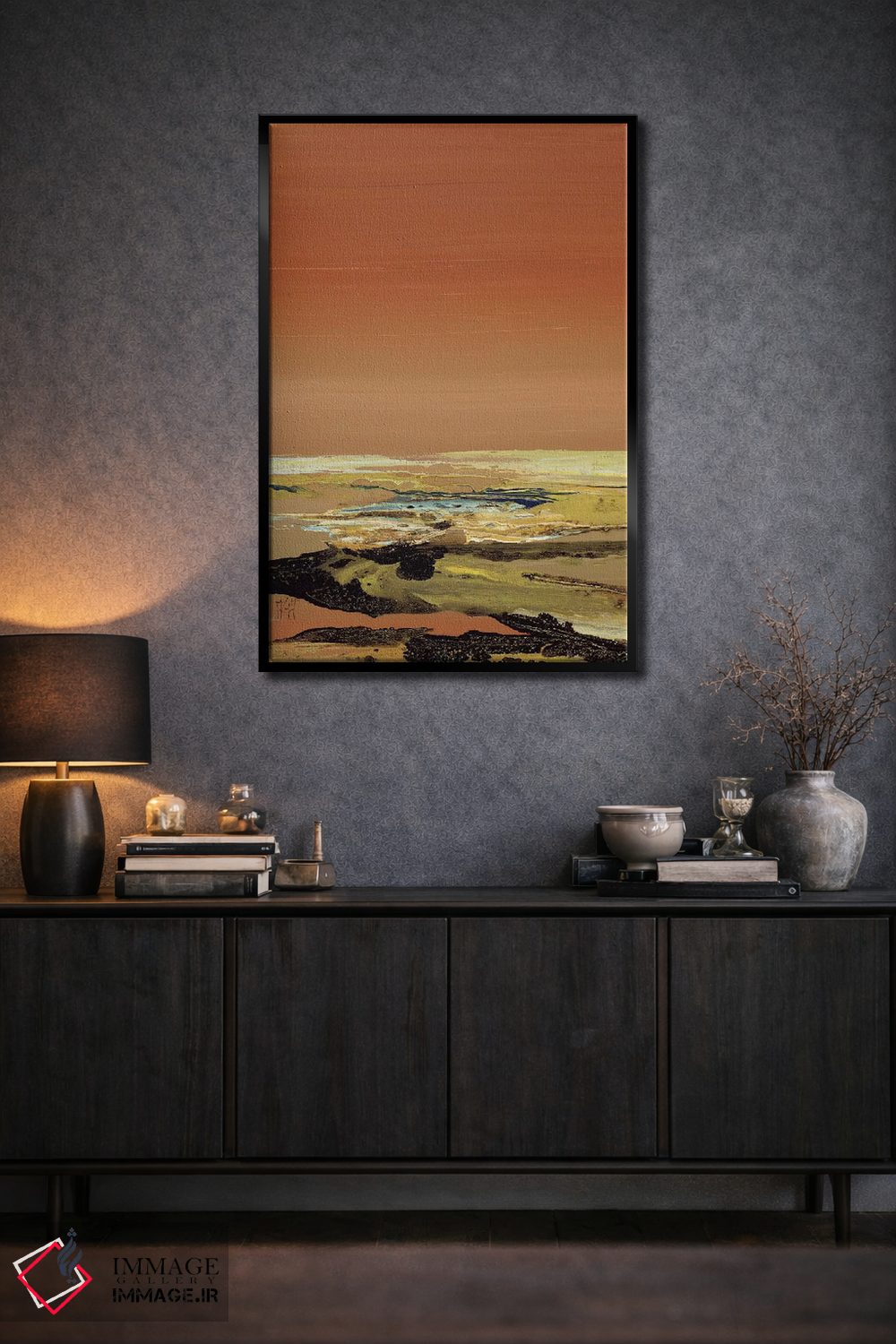 تابلو انتزاعی چه آرام I اثر کلسی هوchstatter - D2B