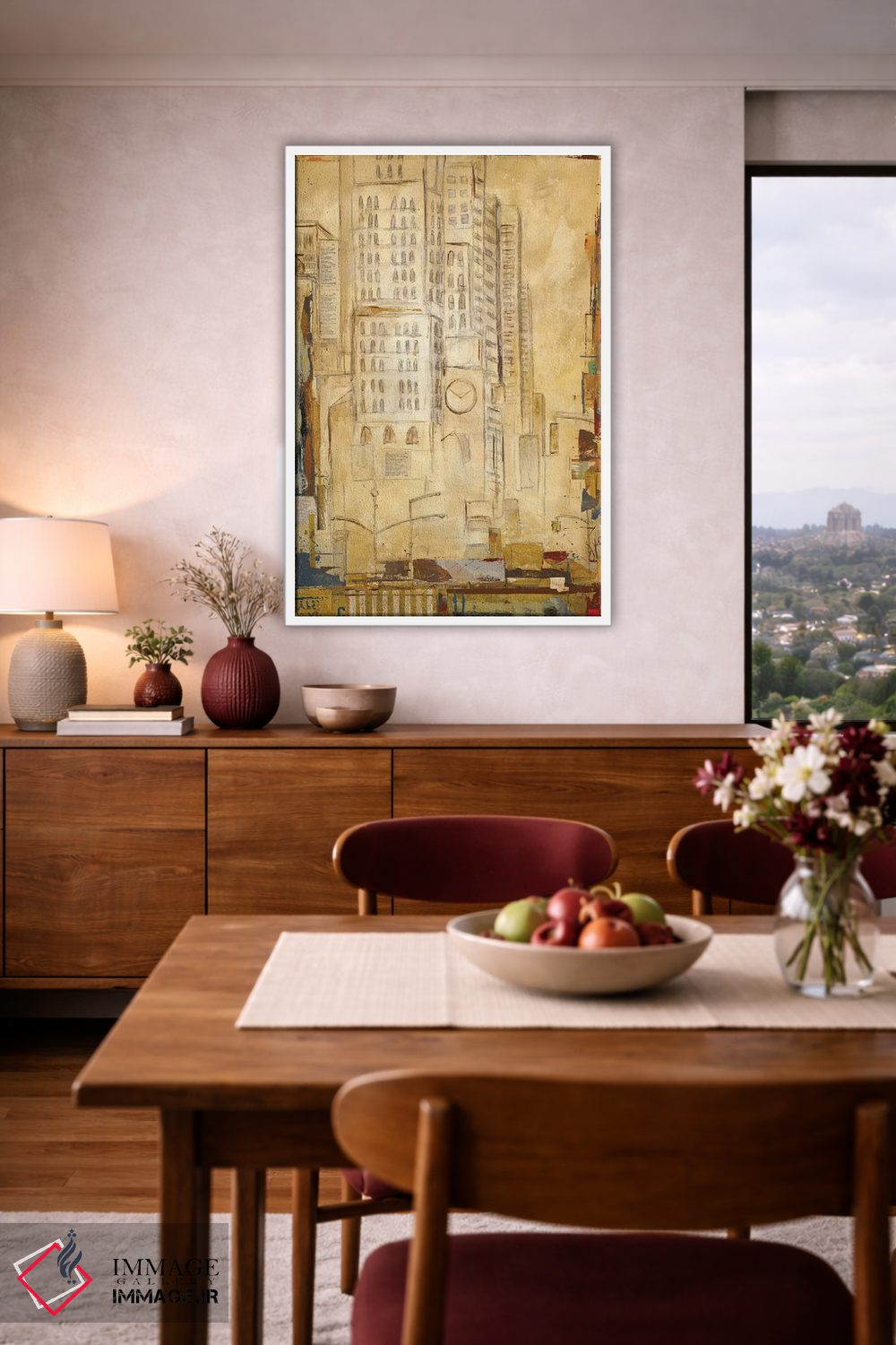 تابلو دکوراتیو ردپاها I اثر کلسی هوchstatter - D2W