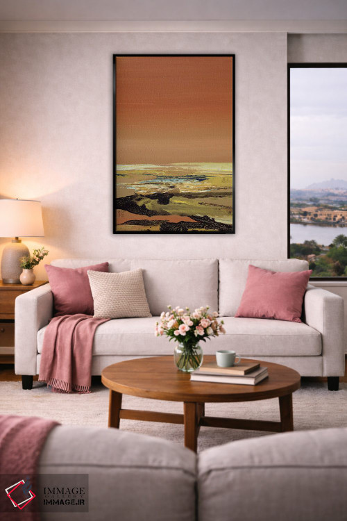 تابلو انتزاعی چه آرام I اثر کلسی هوchstatter - D5B