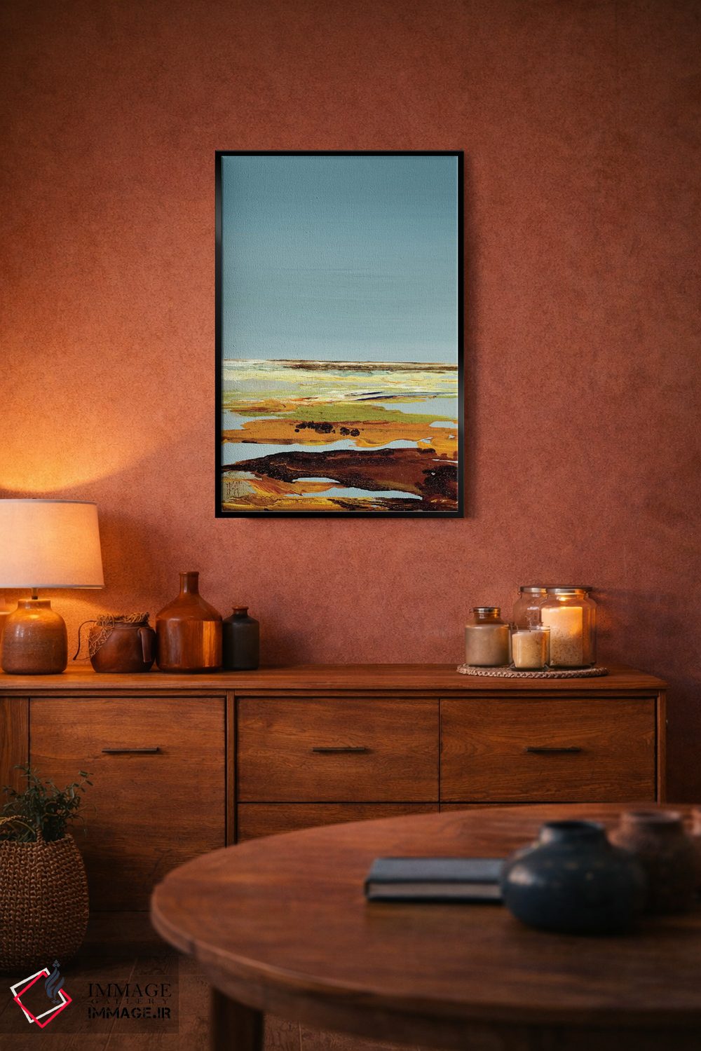 تابلو مینیمال چه آرام III اثر کلسی هوchstatter - D6B