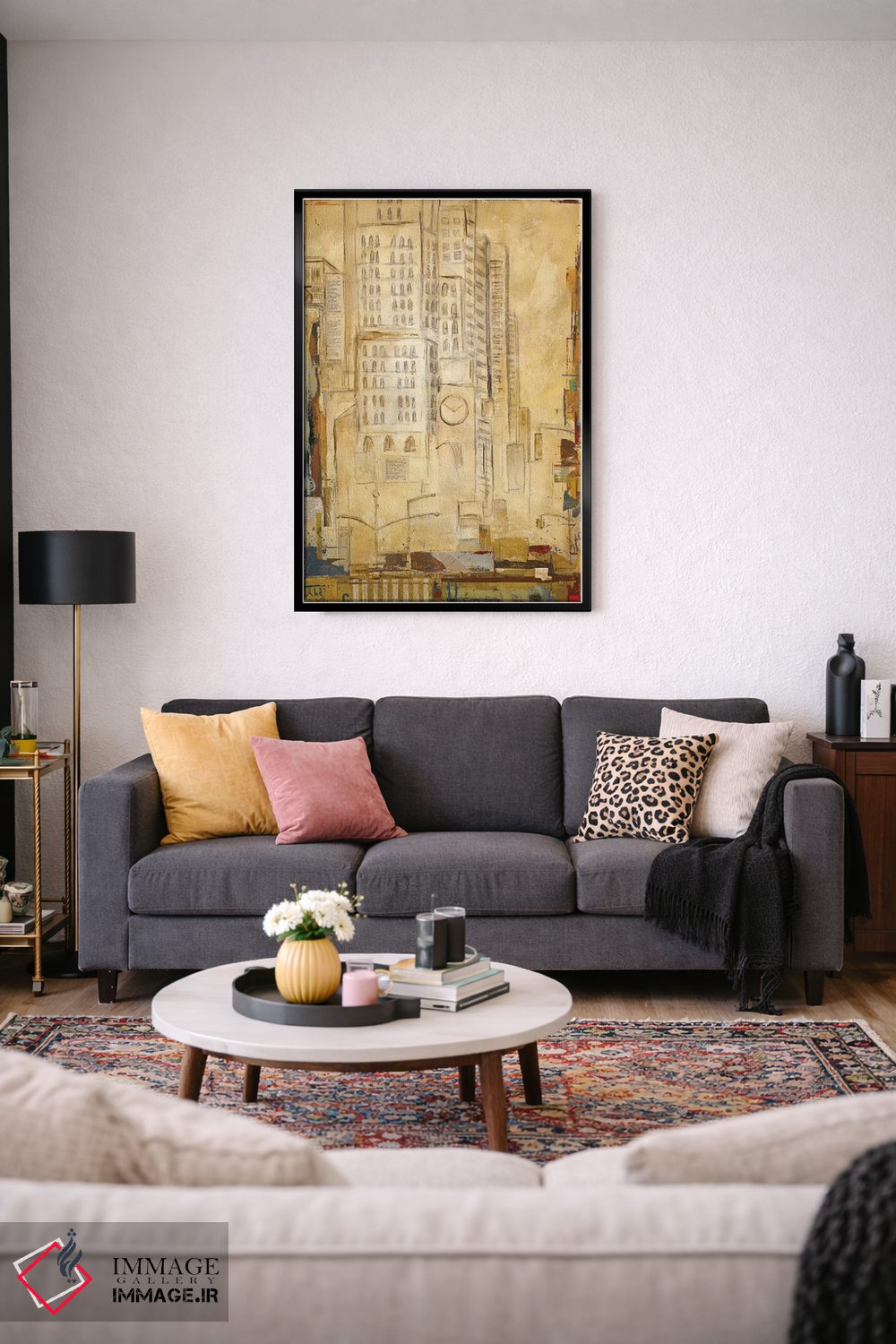 تابلو دکوراتیو ردپاها I اثر کلسی هوchstatter - D3B