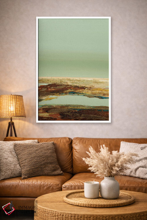 تابلو انتزاعی آن چنان آرام V اثر کلسی هوchstatter - D3W