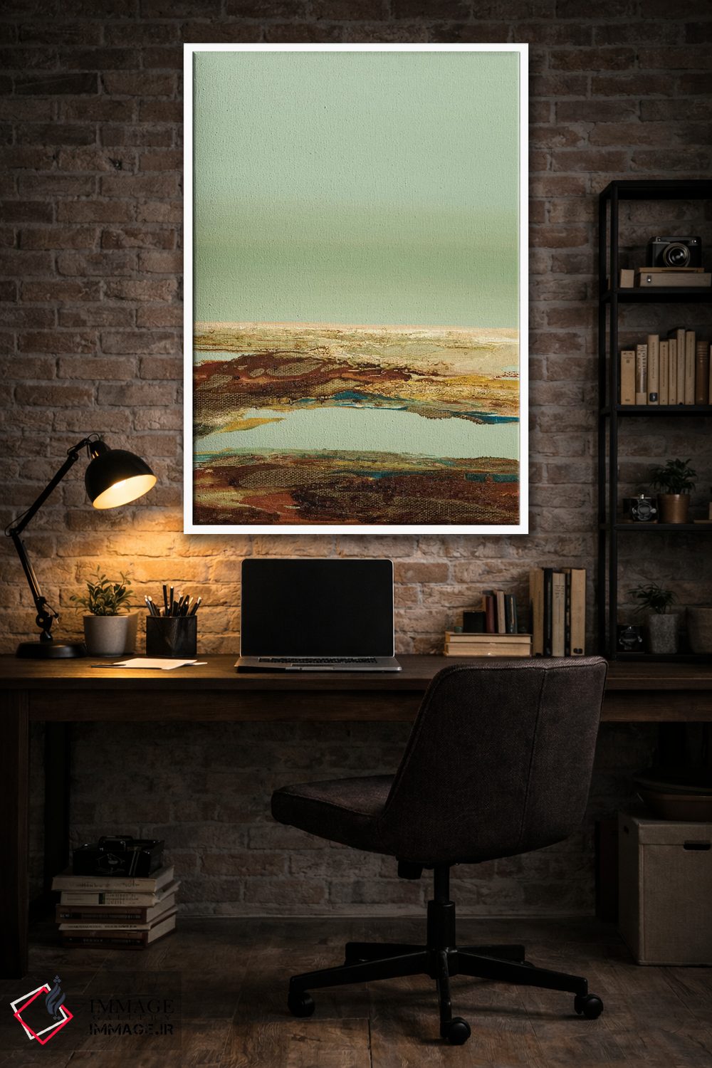 تابلو انتزاعی آن چنان آرام V اثر کلسی هوchstatter - D4W