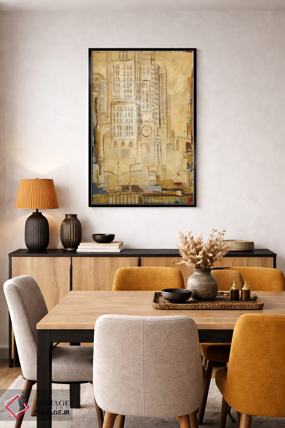 تابلو دکوراتیو ردپاها I اثر کلسی هوchstatter - D6B