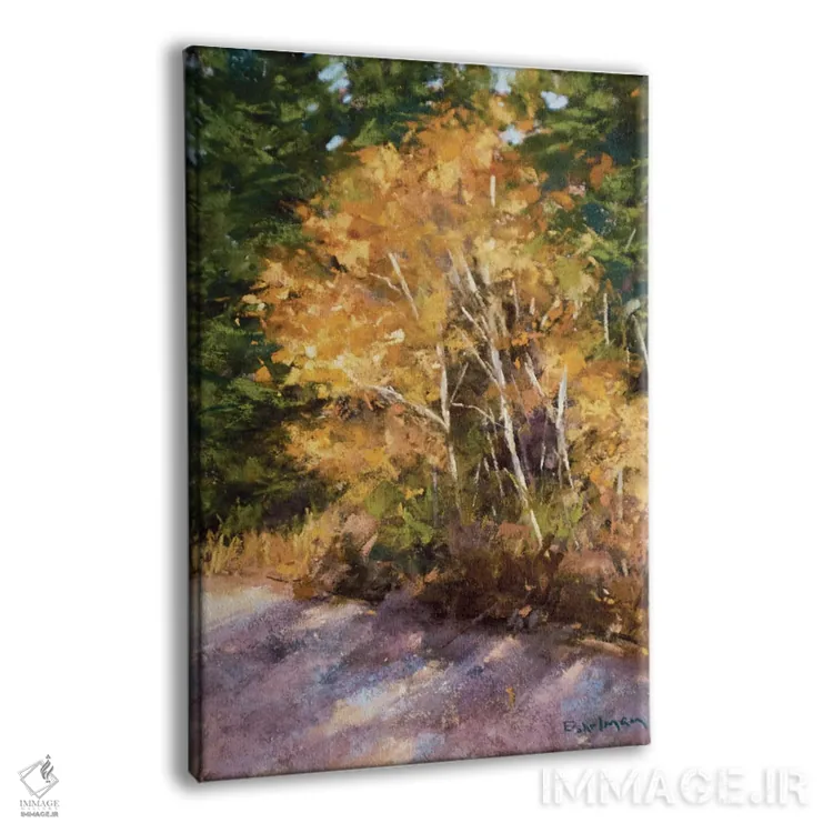 تابلو دکوراتیو پاییز در ذهن من اثر کیم اشلمن - نمای پرسپکتیو محصول