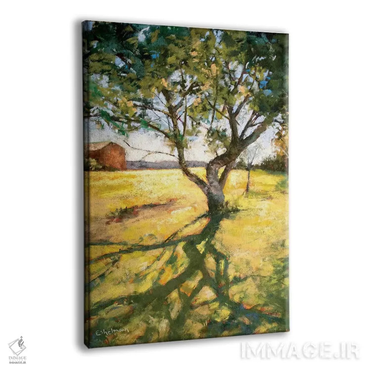 تابلو دکوراتیو نگاه به بالا اثر کیم اشلمن - نمای پرسپکتیو محصول