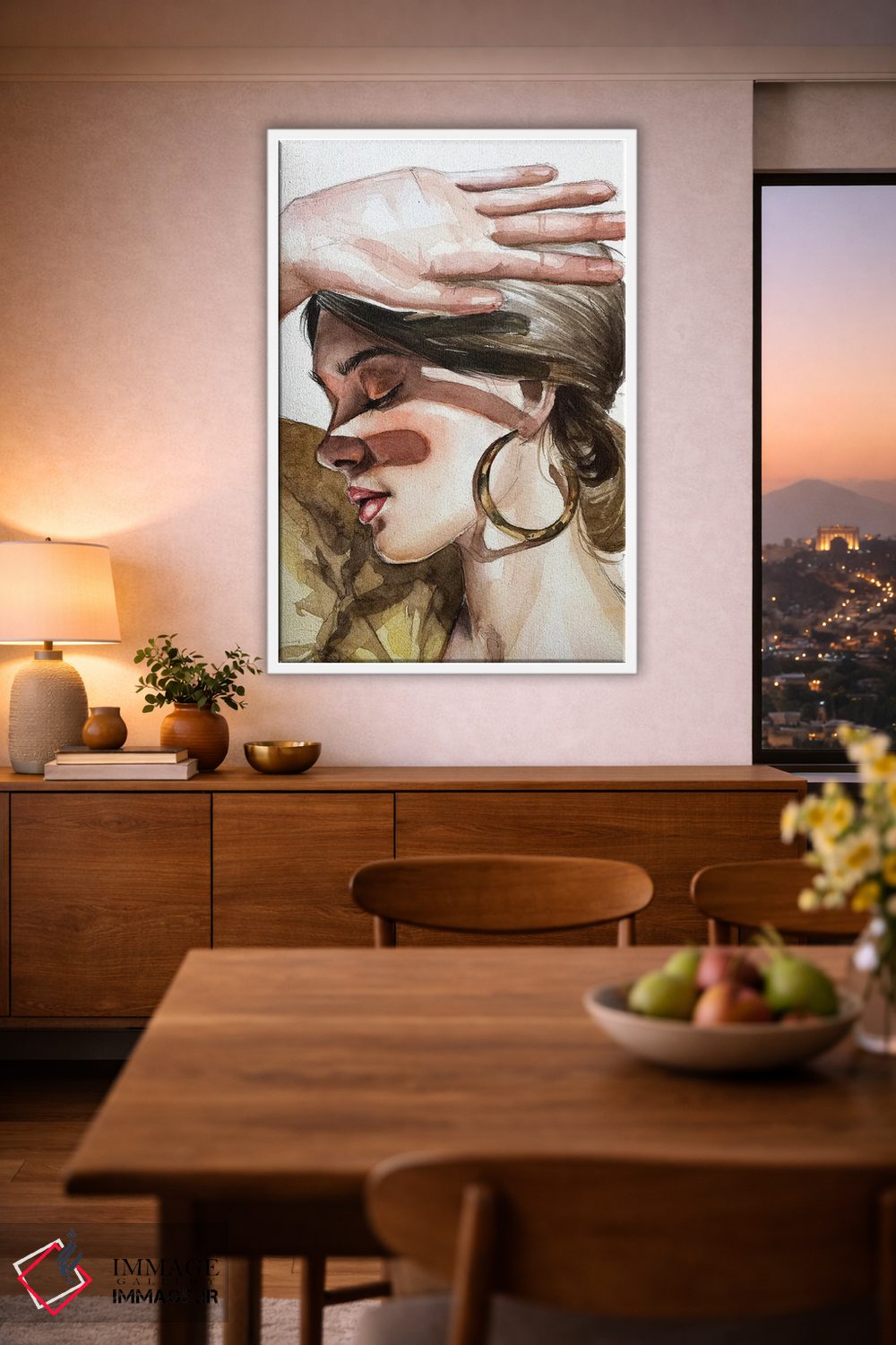 تابلو دکوراتیو زنانه اثر کایرا بالان - D2W