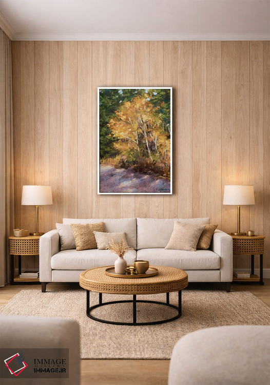 تابلو دکوراتیو پاییز در ذهن من اثر کیم اشلمن - D1W