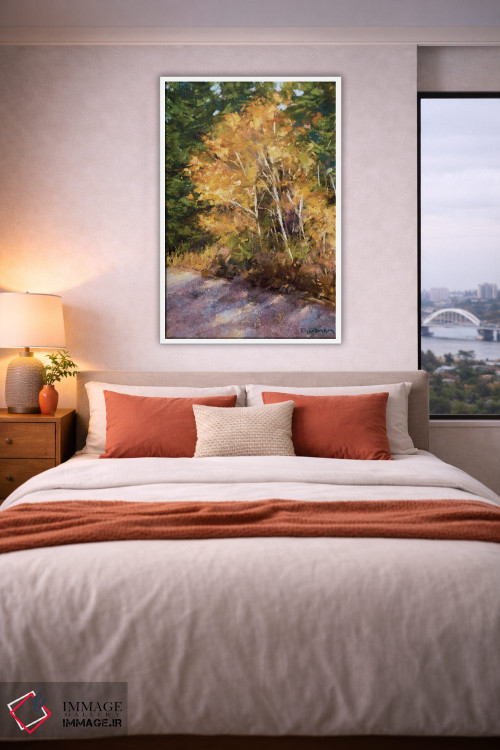 تابلو دکوراتیو پاییز در ذهن من اثر کیم اشلمن - D3W